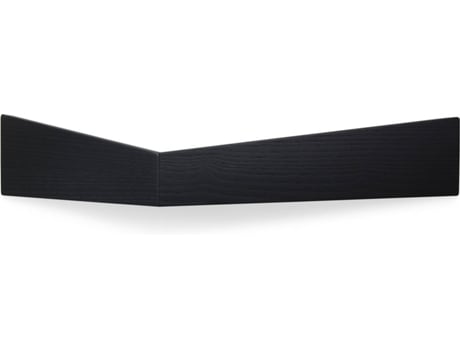 Prateleira WOODENDOT Pelican L (Preto - Madeira - 57x25x13 cm)