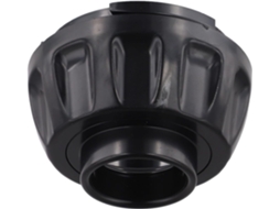 Tampa Frontal Preta Para Extrator De Suco Omega J8006 Hds Hdc, Cônica