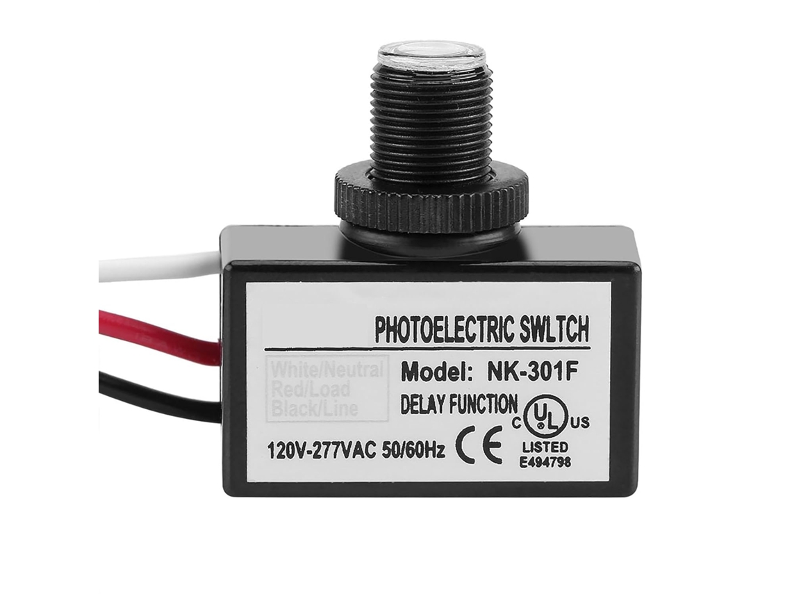 Controlador De Sensor Fotoelétrico Dandre Liga Ativação Dia Noite