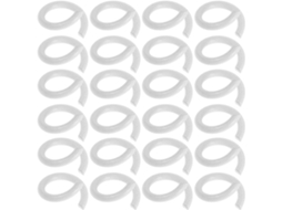 Plafope 200 Unidades De Argolas Metal Pequenas Para Livros, Ideais Cartões Estudo, Artesanato, Organização