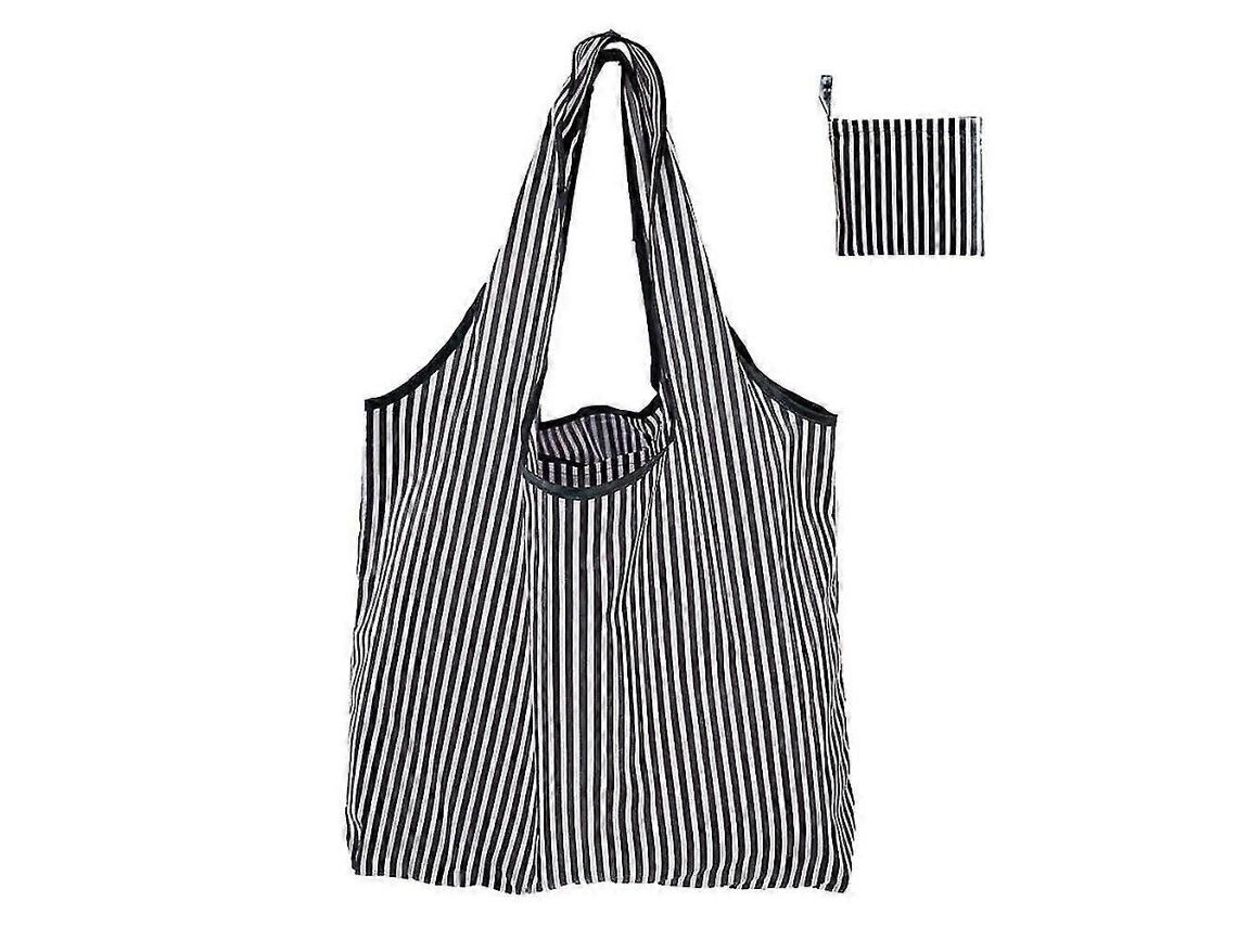 Sacola de Compras Grande, Reutilizável, Ecológica, para Compras, para Guardar Brinquedos de Praia, Bolsa de Ombro, Sacola Dobrável. GOKOCO