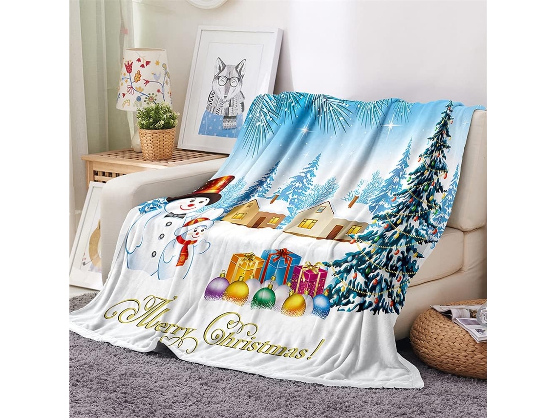 Manta de Flanela Fansu 3d Quente e Macia em Microfibra Ideal para o Inverno Perfeita Cama Ou Sofá Adequada Adu