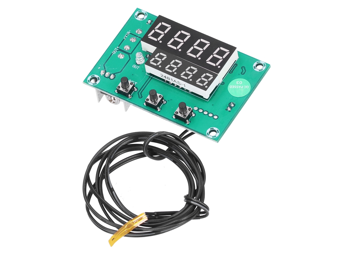 Placa de controle de temperatura pid digital micro termostato módulo interruptor xh w1510 | S/MARCA