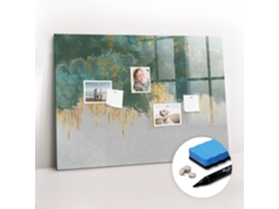 Quadro Magnético De Parede Padrão Decorativo Para O Escritório Espelharte (100x70 Cm)