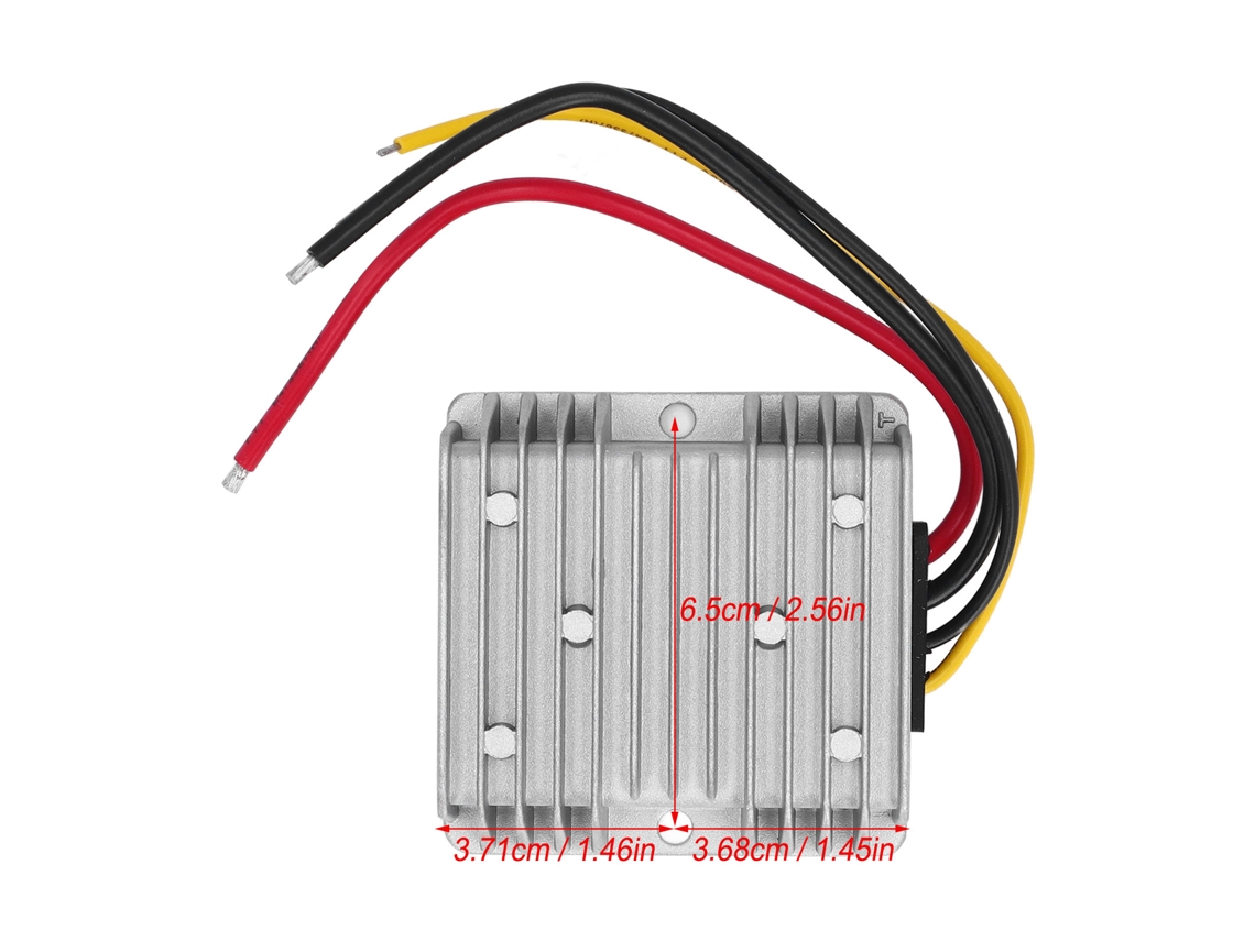 Laxiscreed Conversor Dc 12-48v, 144w, À Prova De Água Para Automóveis E Sistemas Eléctricos