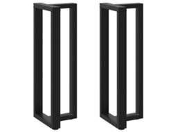 Bar Table Leg, Bar Table Legs Vidaxl Preto Aço (40 X 35 X (110-111) Cm)