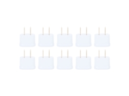 Laxiscreed Plug Adaptador De Viagem Portátil Para Diversos Países E Tomadas Internacionais