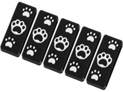 Conjunto De 5 Fivelas De Silicone Para Pulseiras De Relógio E Smartwatch. Gokoco