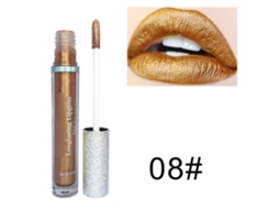 Brillo Cosmético Lápiz Labial Líquido Hidratante De Larga Duración Sombra De Ojos Herramienta De Maquillaje 08