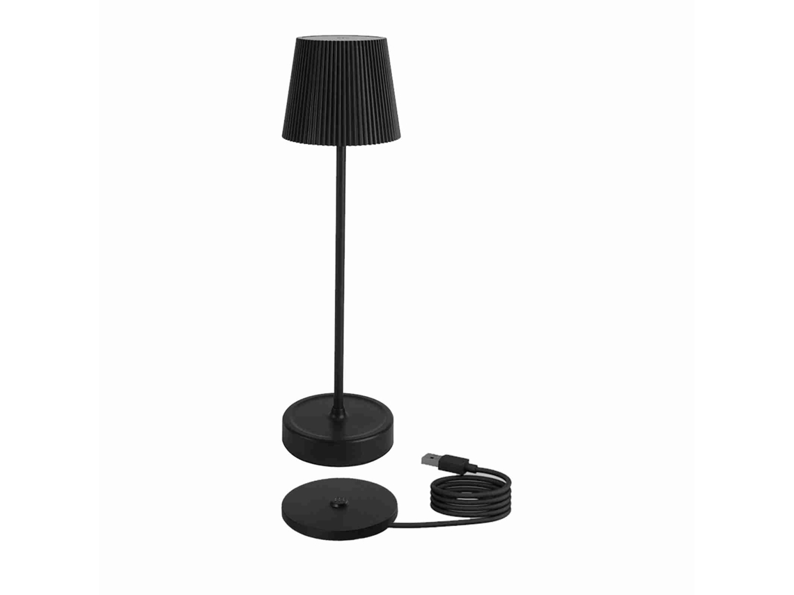 2026 lâmpada de Mesa Led Portátil com Controle Táctil Regulável Sem Escalas Recarregável para Sala, Quarto e Mesa de Café