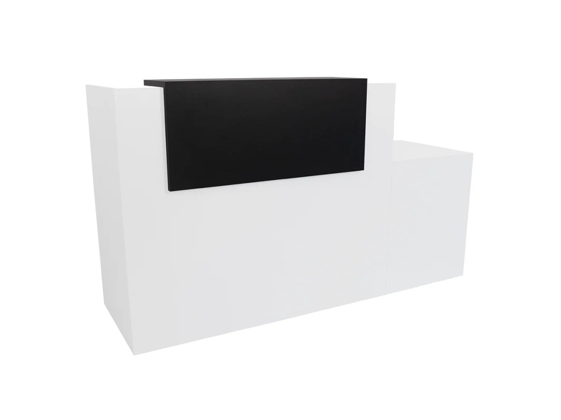Recepção Basic Adaptada para Pessoas com Deficiência OFILIKE (esquerda - Cinza grafite 180+60 cm)