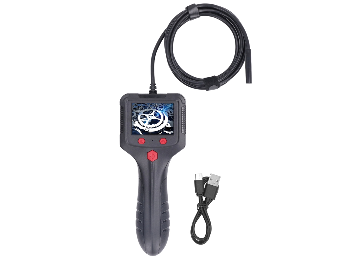 Endoscópio Industrial 2.4 Polegadas 8mm Câmera Ip67 Borescope 2m para Reparos | S/MARCA