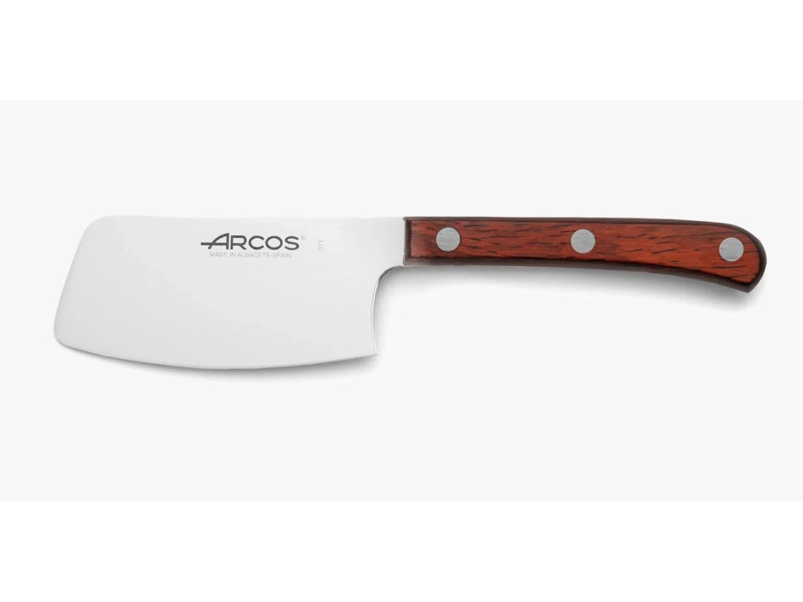 Arcos Faca De Carne Nitrum Pack Madeira Castanho 4 Polegadas