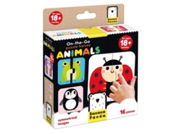Livro On The Go Puzzle Halves Animals 18 Meses De Desconocido (espanhol)