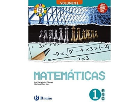 Livro Mat 1eso Tri Proyecto 5 Etapas Da Editorial Bruño De José María Arias Cabezas E Ildefonso Maza Sáez (espanhol)