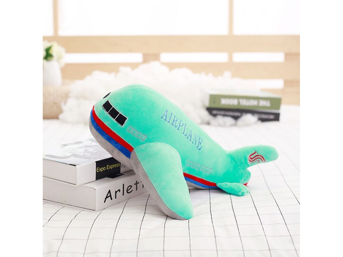 Avião De Pelúcia De 15,7 Polegadas, Travesseiro De Avião De Pelúcia, Brinquedo Modelo