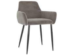 Maison Exclusive - Cadeiras De Jantar 2 Pcs Veludo Cinzento-claro