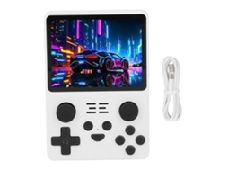 Console de Jogos Portátil Branco Rgb20s Mini Arcade 64g EOOCOO (tela de 3,5 Polegadas, Duas Manetes)
