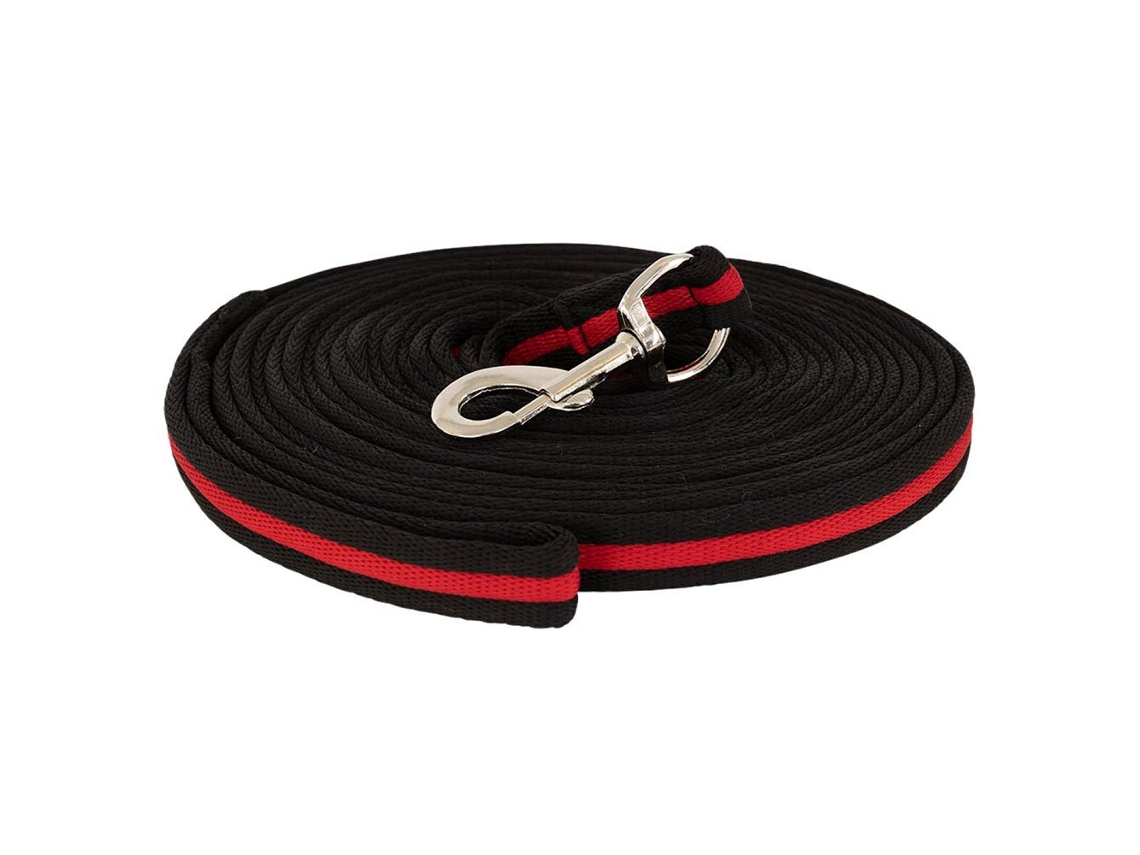 Rédeas Lunging Softgrip Snaphook 8 M Vermelhopremiere