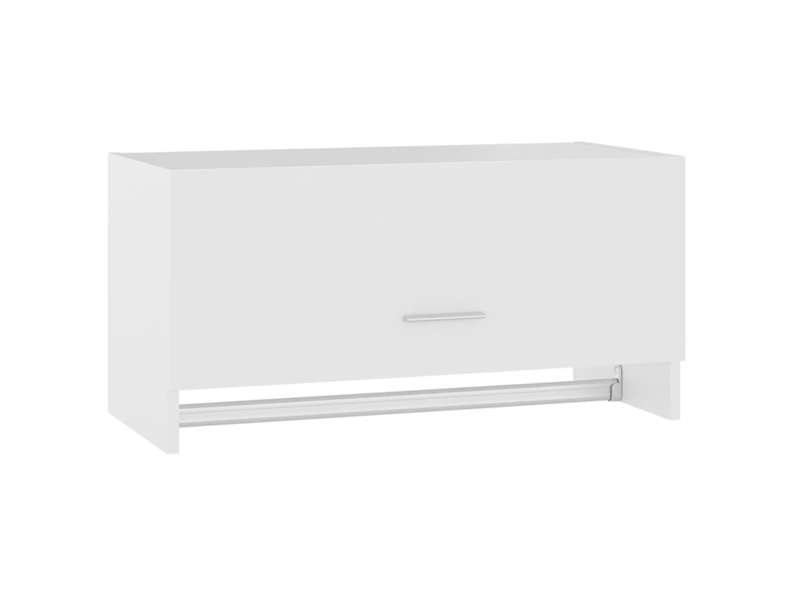 Conjunto 1 Wardrobe, Wardrobes Vidaxl Branco Madeira Processada (70 X 32.5 X 35 Cm)