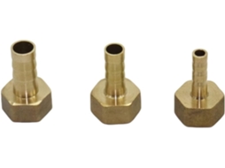 Conector de Mangueira Latão 9 com Rosca 16 mm | S/MARCA