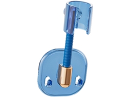 Suporte De Chuveiro Ajustável Aramox, Suporte De Parede Com Adesivo, Sem Furos, Com 2-ganchos Em J, Multiuso Para
