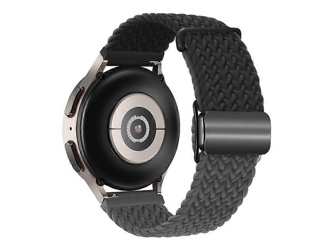 Pulseira Universal De Tecido Para Smartwatch De 22 Mm Com Fecho Magnético.