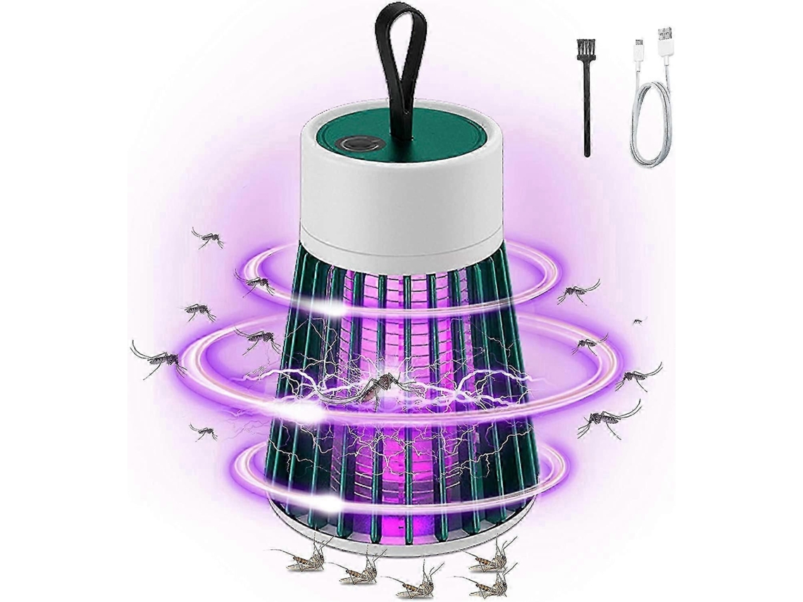 Mata-insetos Elétrico, Mata-mosquitos, Lâmpada Armadilha Para Insetos, Alimentado Por Usb, Anti-mosqui Tos Com Luz Uv Sem Radiação.