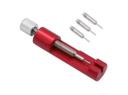 Kit de Remoção de Links para Pulseira de Relógio com 3 Pinos Extras Aço Inoxidável