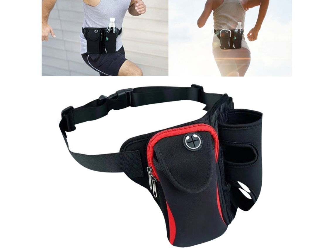 Cinto de corrida multifuncional unissex Slowmoose para esportes ao ar livre