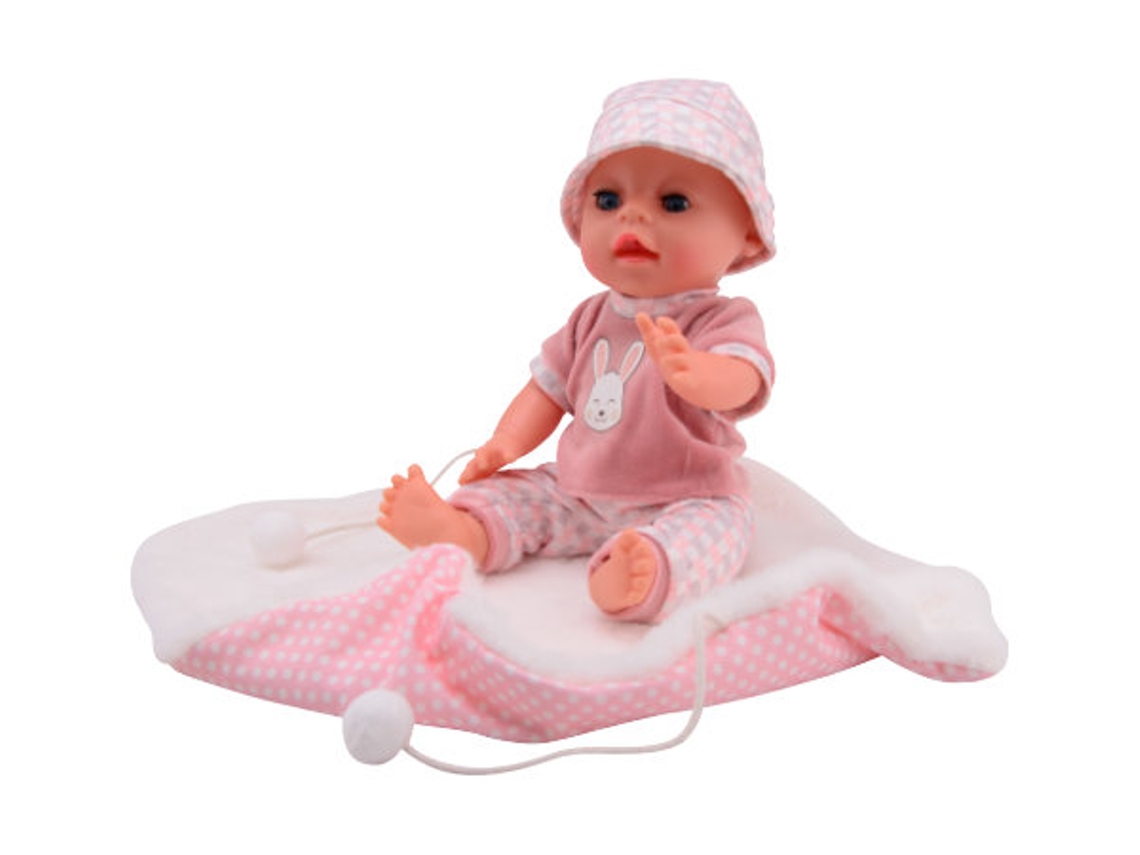 Boneca Baby Rose Deluxe 35 Cm. 27713 Johntoy