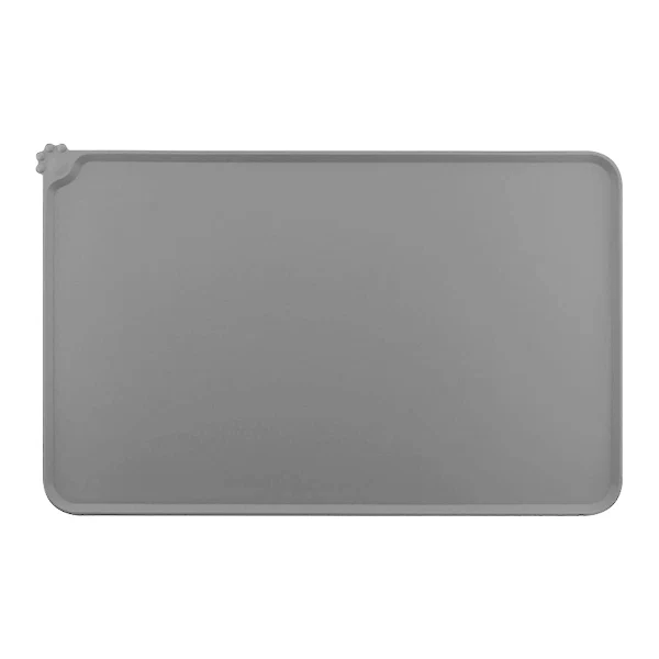 Tapete mat para comedouro de cães e gatos em silicone AQUAFORGE