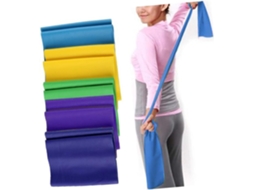Faixa Elástica De Resistência Em Borracha Para Yoga E Exercícios Fitness, Cintura, Braços Pernas, Aumenta A