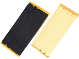 Adesivos Protetores Antiabrasivos Holibanna, 2 Peças, Preto E Bege, Antiderrapantes Para Salto Alto, Resistentes Ao