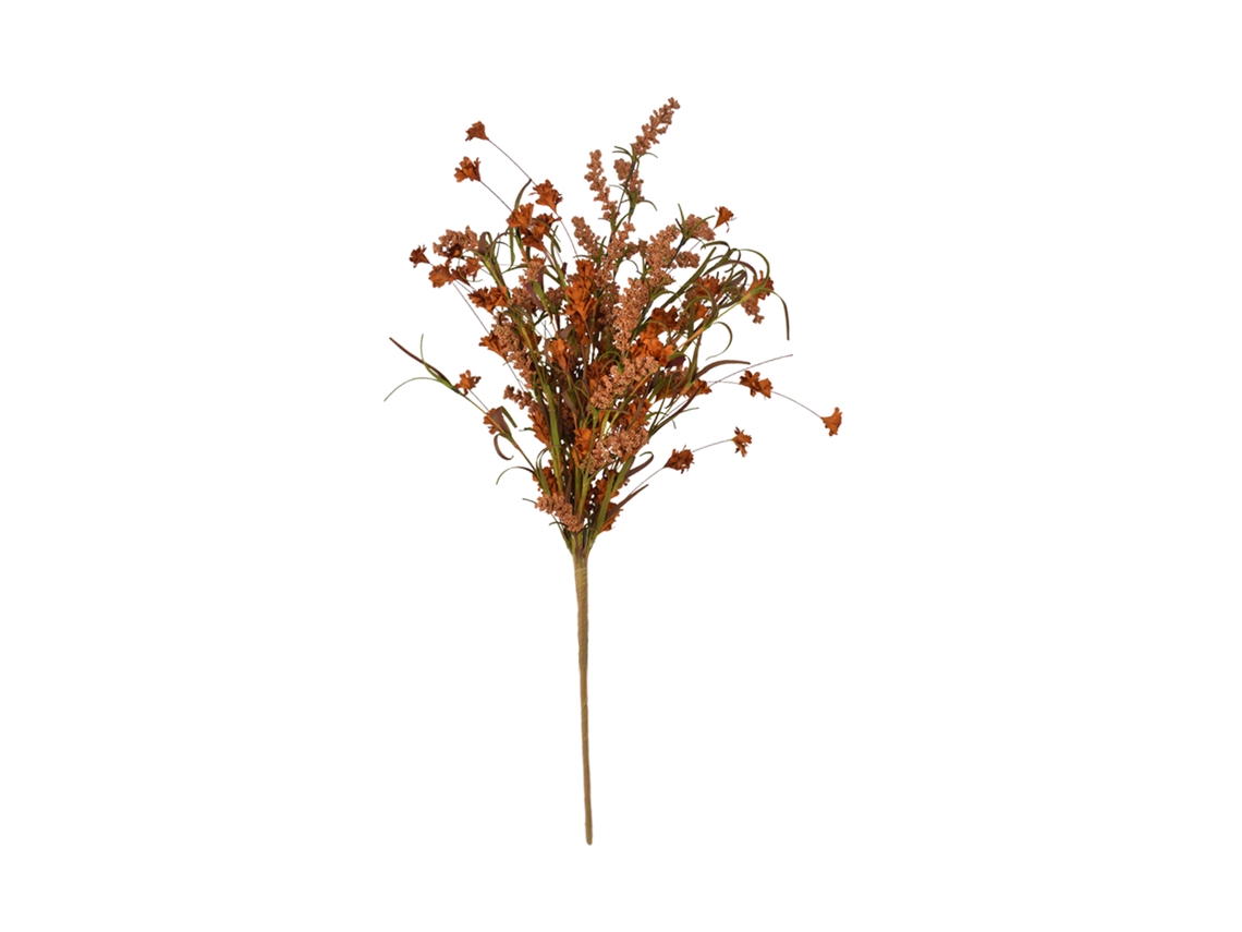 Laxiscreed Bouquet De Flores Artificiais De Papel Crepe Para Decoração De Outono, Cor Castanho