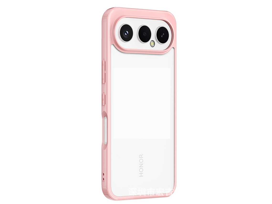 Adequado Para Capas De Celular Huawei, Evitando Quedas.série De Armaduras Rosa De Camada Única - Honor Magic7