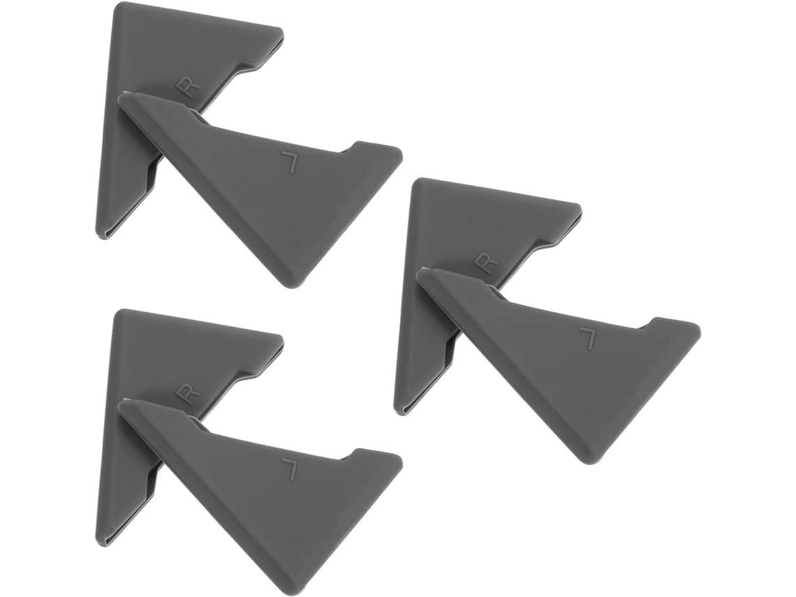 Conjunto De 6 Protetores De Silicone Para Portas De Carro