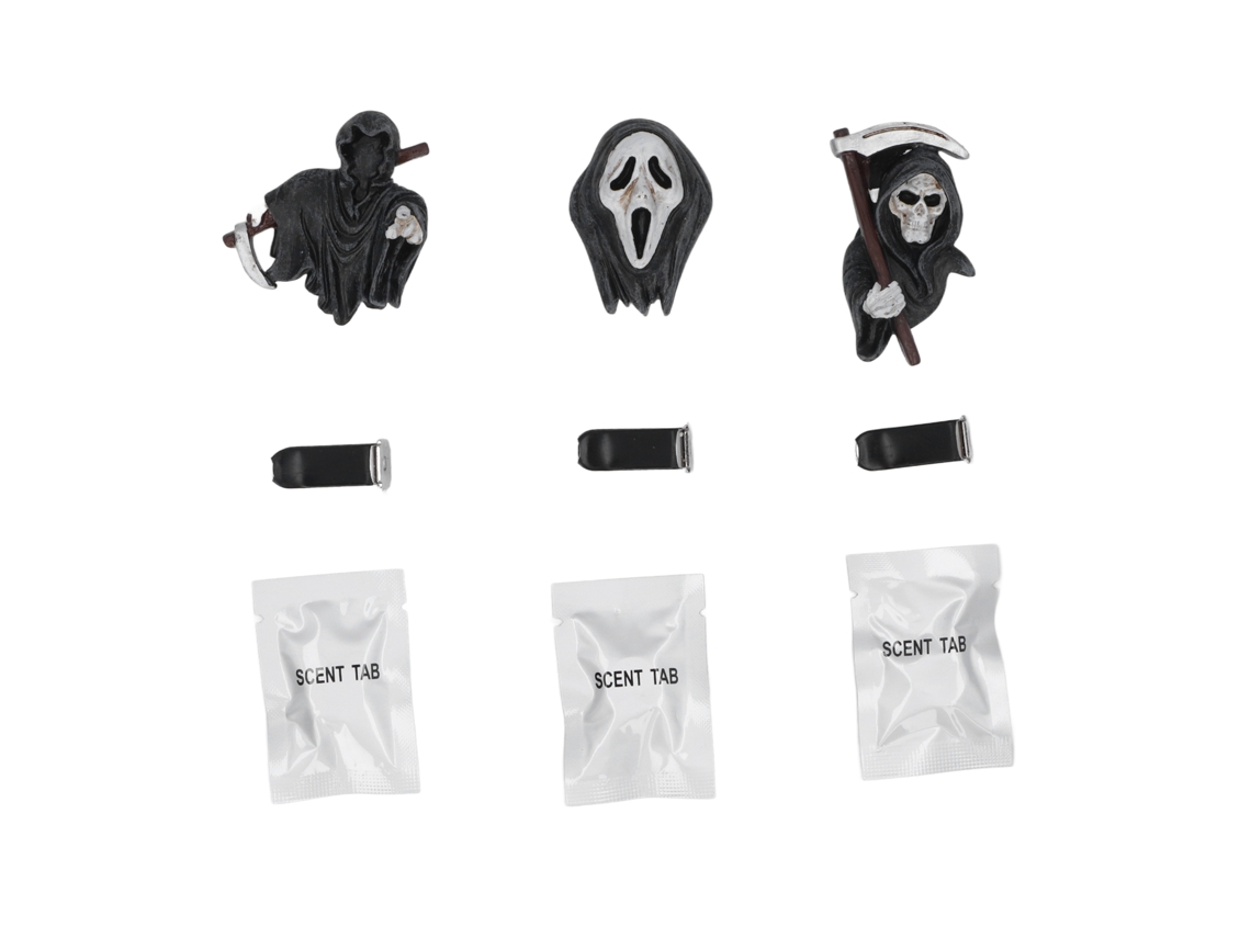 Peças Decor Carro Caveira Fofa Perfumado Halloween Presente