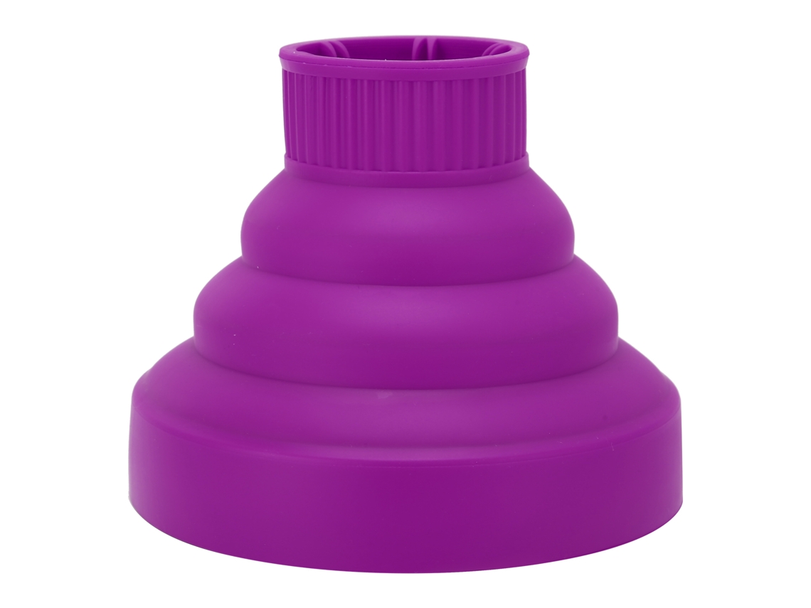 Difusor Plegável Universal Para Secador De Cabelo Portátil De Viagem Roxo