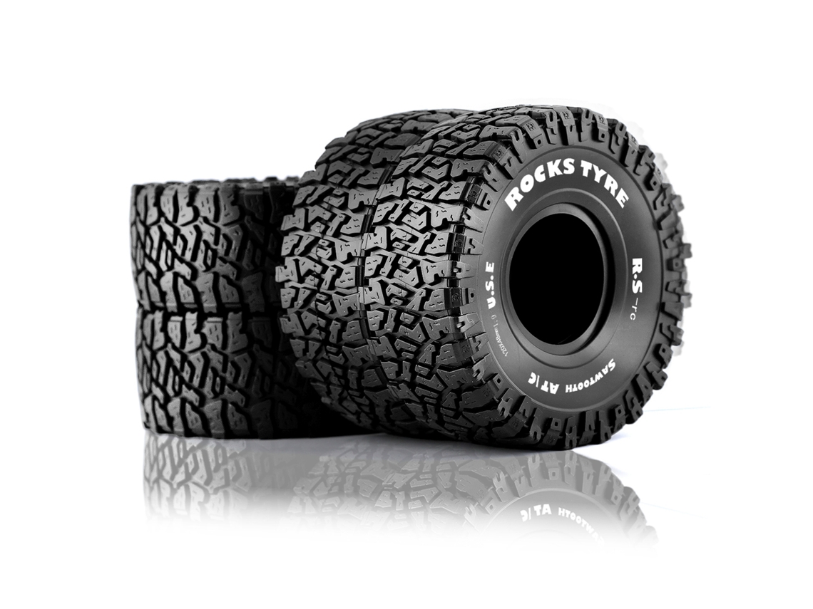 Pneus Rc 1.9 Polegadas LAXISCREED 4 Peças