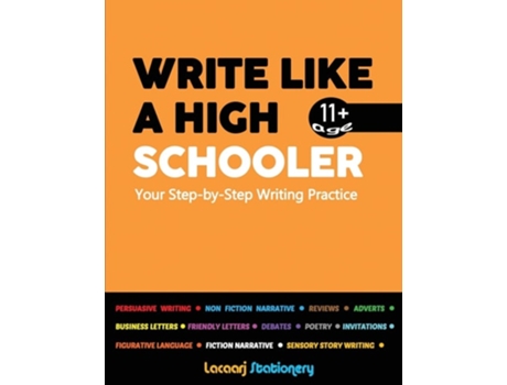 Livro Write Like a High Schooler Your Step - By - Step Writing Practice de L Cole (Inglês)