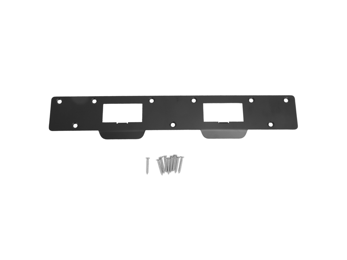 Placas de Tranca Primerox com 2 Buracos em Aço Reforçado para Instalação Fácil, 5,5-6 polegadas