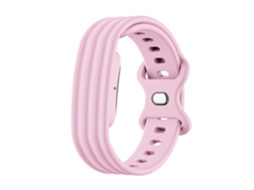 Pulseira Para Google Fitbit Air, Silicone Macio（Vivid Pink）czhmart