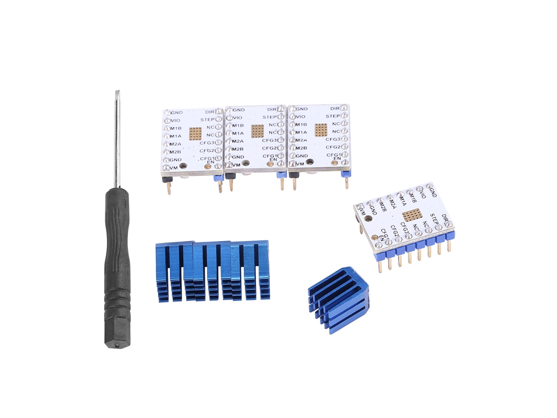 4 Pcs Módulo Driver Motor TMC2100 S/MARCA