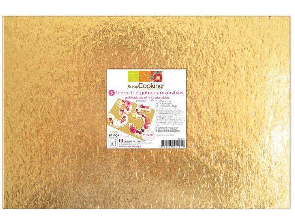 Porta Bolos SCRAPCOOKING (20x30 cm - 5 Un)