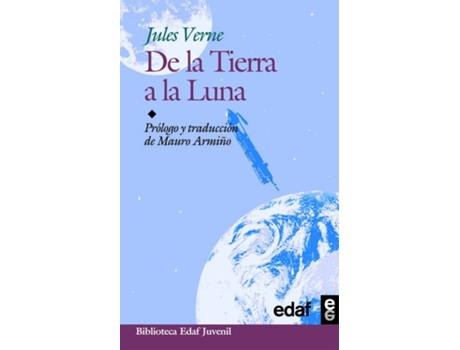 Livro De La Tierra A La Luna de Jules Verne (Espanhol)