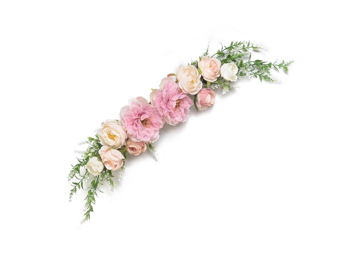 Flores artificiais de seda para porta, decoração de casamento e parede floral LAXISCREED