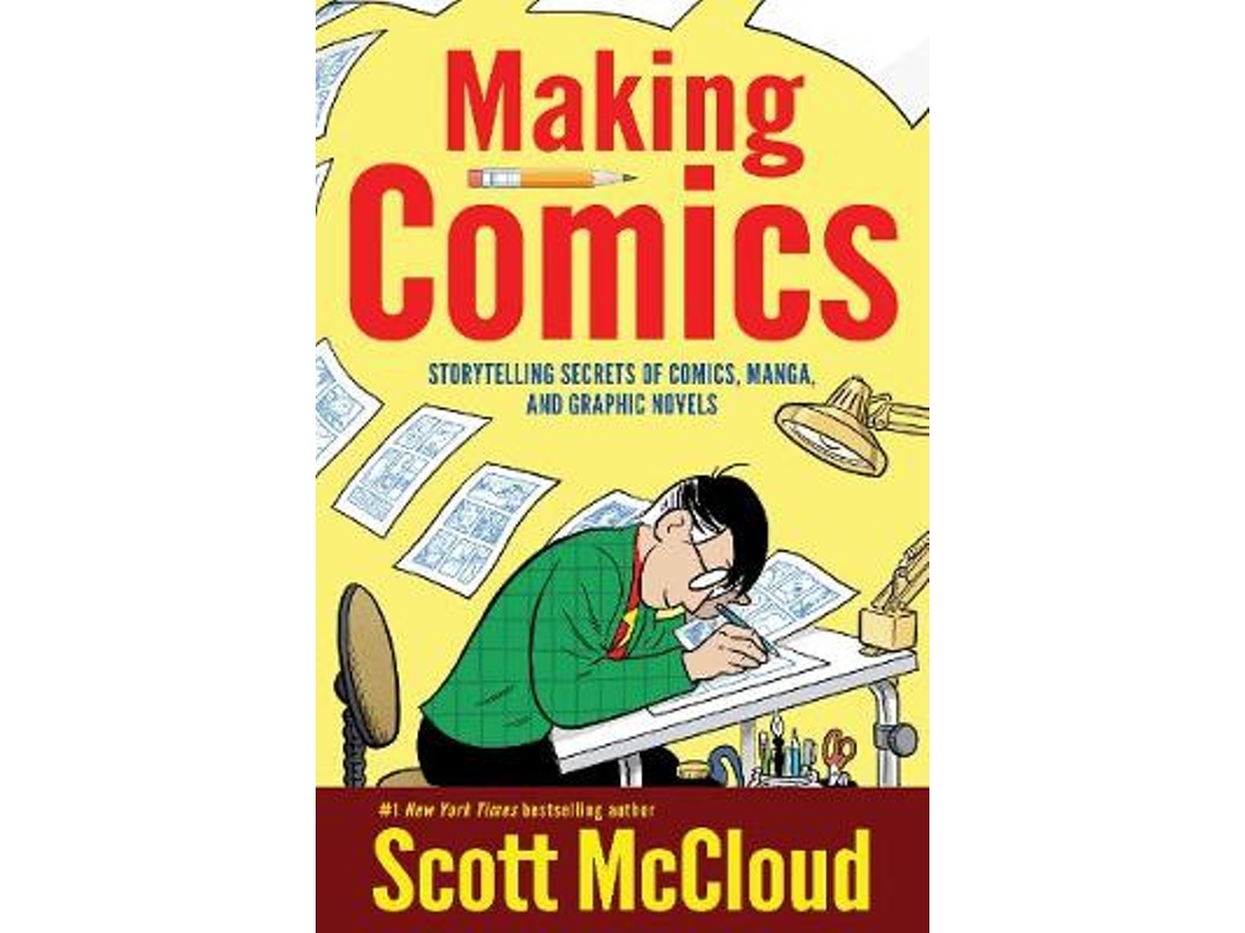 Livro Making Comics de Scott Mccloud (Russo)
