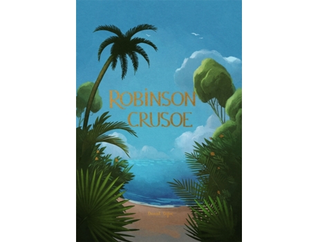 Livro Robinson Crusoe de Daniel Defoe (Inglês)