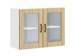 Kitchen Wall Cabinet, Kitchen Wall Cabinets Vidaxl Marrom Madeira Processada (n/a)